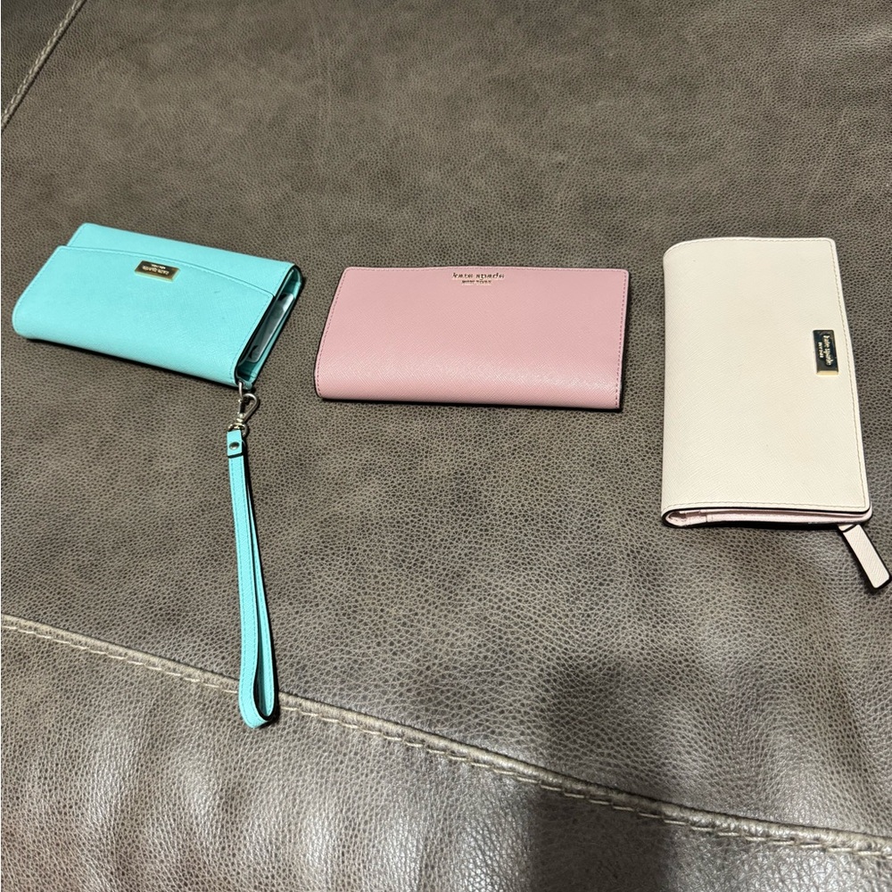 Kate Spade Trio in Aqua, Blush, and Ivory